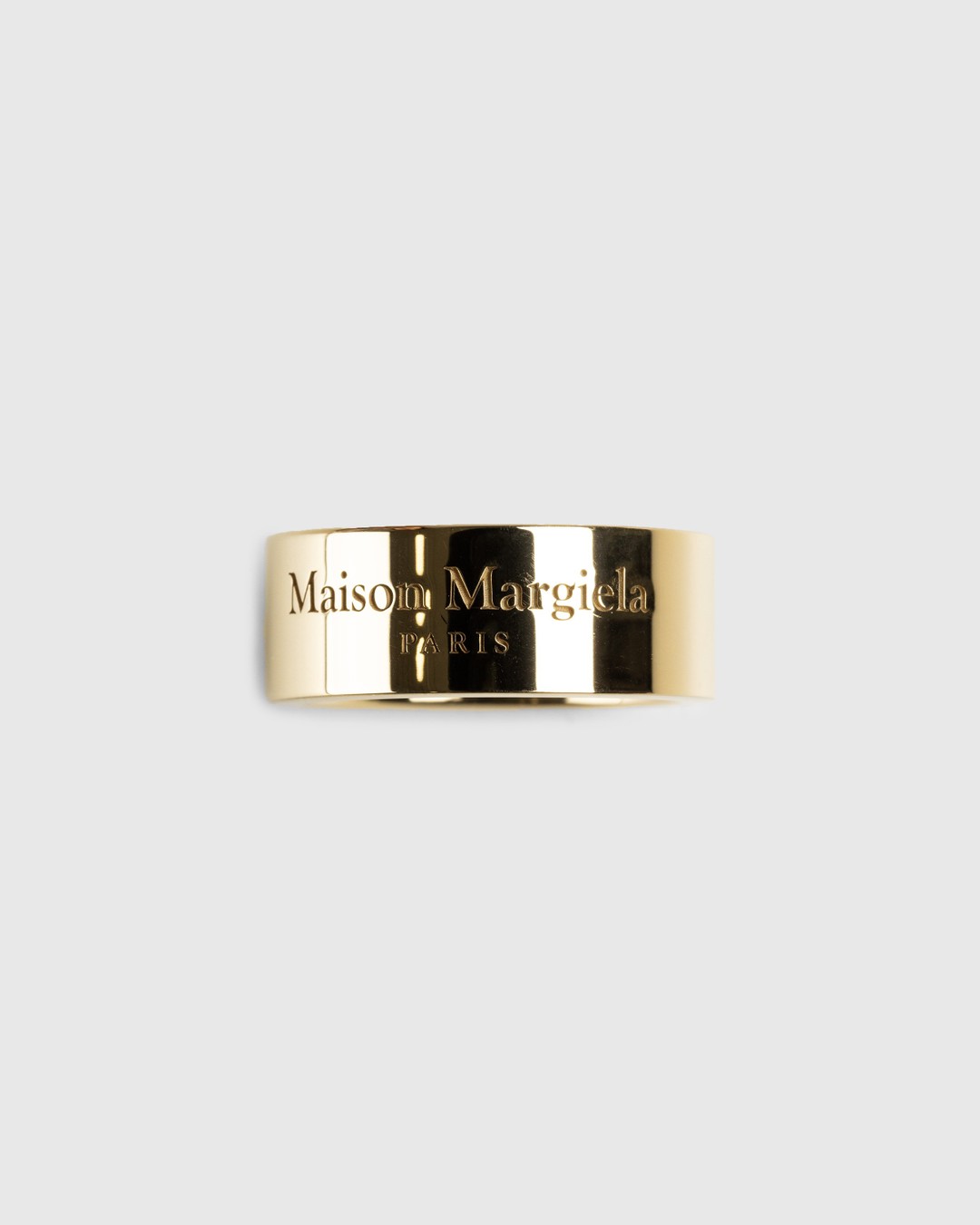 Maison Margiela – Logo-Engraved Ring Gold